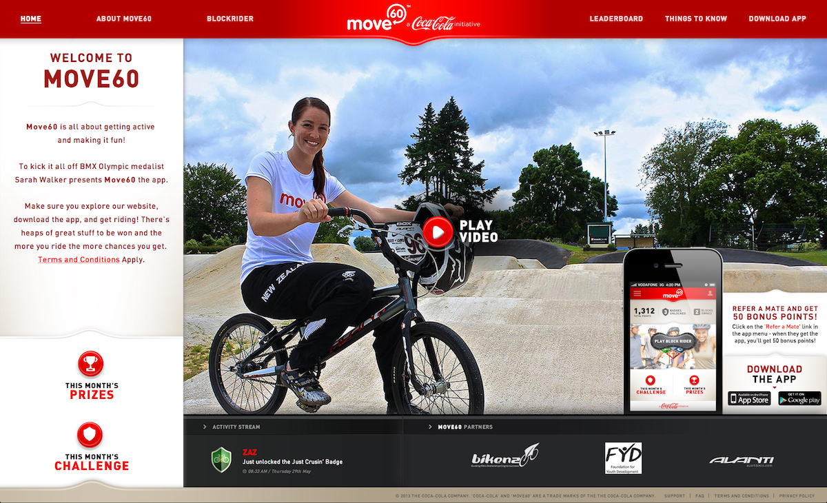 Move 60 Program Coca-Cola Move 60 Case study